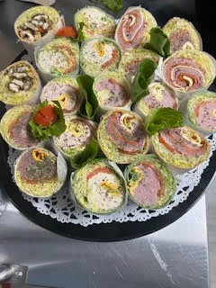 Fresh deli counter display